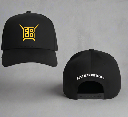 EB Baseball cap black and yellow