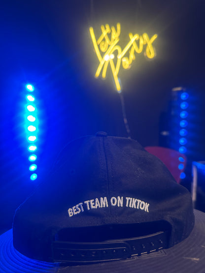 EB Baseball cap black and yellow